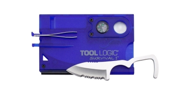 TOOLLOGIC SURVIVAL CARD I - blau