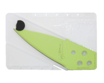 SINCLAIR - CARDSHARP 2, transluzent - Klinge grün