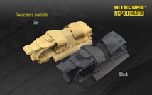 NITECORE taktisches Nylonholster, schwarz - NPC40
