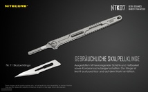 NITECORE Messer aus Titan