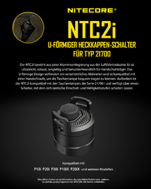 NITECORE - Heckschalter für I-Serie NTC2i