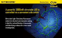 NITECORE CU6 - Chameleon - mit UV-LED